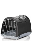 IMAC Linus Cabrio Carrier For Dog and Cat Anthracite - (LxWxH - 19.5x12.5x13.5 inch)